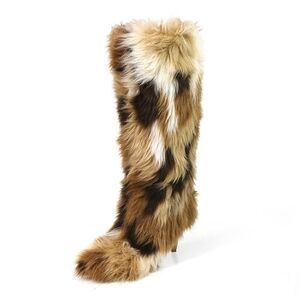 Women's Faux Fur Knee-High Boots